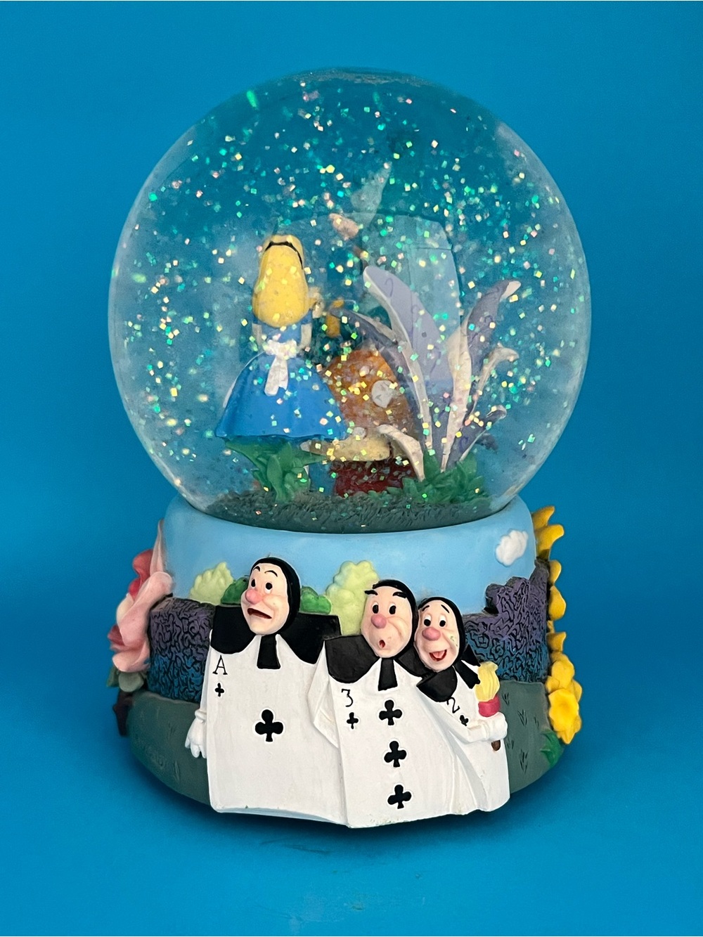 Disney Alice in Wonderland Glitter Snow Globe - Picture 5 of 6